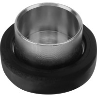 Адаптер для бутылочных домкратов с резиновой накладкой, диаметр штока 32мм MATRIX 50909