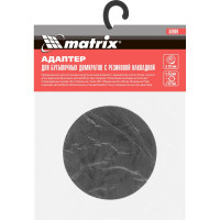 Адаптер для бутылочных домкратов с резиновой накладкой, диаметр штока 32мм MATRIX 50909