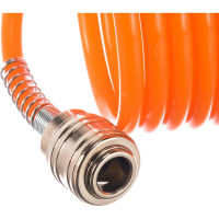 Шланг спиральный PE (7.5 м; полиэтилен) Кратон 3 01 04 015