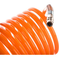 Шланг спиральный PE (7.5 м; полиэтилен) Кратон 3 01 04 015