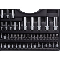 Набор инструментов FORCE 94 предмета с 6-гранными головками 1/4" 1/2" 4941R-5