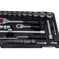 Набор инструментов FORCE 94 предмета с 6-гранными головками 1/4" 1/2" 4941R-5