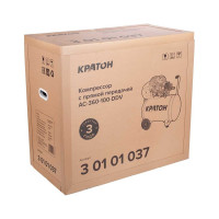 Компрессор с прямой передачей Кратон AC-360-100-DDV 3 01 01 037