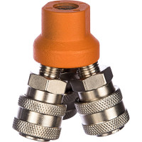 Переходник 3 F * F 1/4 дюйма Кратон 3 01 03 011