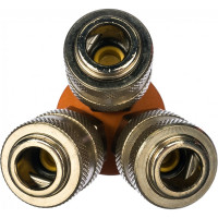 Переходник 3 F * F 1/4 дюйма Кратон 3 01 03 011