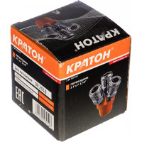 Переходник 3 F * F 1/4 дюйма Кратон 3 01 03 011