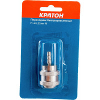 Переходник бысторазъемный F x М 6.35 мм Кратон 3 01 05 019