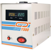 Стабилизатор с цифровым дисплеем Энергия АСН-1500 Е0101-0125