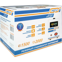 Стабилизатор с цифровым дисплеем Энергия АСН-1500 Е0101-0125