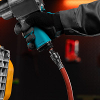 Шланг пневматический резиновый (10x16 мм; 10 м; 24 бар; армированный; быстросъем) STELS 57021