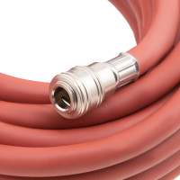 Шланг пневматический резиновый (10x16 мм; 10 м; 24 бар; армированный; быстросъем) STELS 57021