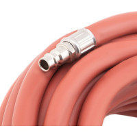 Шланг пневматический резиновый (10x16 мм; 10 м; 24 бар; армированный; быстросъем) STELS 57021