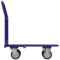 Платформенная тележка со складной ручкой RUSKLAD ТПСР 1 М П, система складывания ручки - педаль, 600x1000 мм, d125 мм ТПСР 3 М П 125