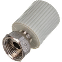 Муфта, сварка-В 20х1/2 с накидной гайкой и вварным латунным патрубком FV-Plast 223020