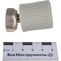 Муфта, сварка-В 20х1/2 с накидной гайкой и вварным латунным патрубком FV-Plast 223020