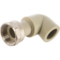 Угол ВР20х3/4 с накидной гайкой, для холодного водоснабжения FV-Plast 227021