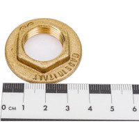 Контргайка с бортиком 1/2 Uni-Fitt 605G2000