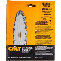 Диск пильный подрезной регулируемый (120х22х2.8-3.6 мм; Z=12+12) CMT 289.120.24K