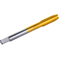 Метчик M8x1,25 HSS M2 TiN прямой компл. ПрофОснастка №150 арт. 50311020