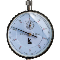 Индикатор часового типа ИЧ 0-10 0.01 с ушком 1 кл. точности КАЛИБРОН 67913