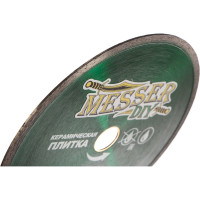 Диск алмазный сплошной по керамической плитке (200х22.2 мм) MESSER DIY 03.200.009