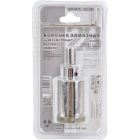 Коронка алмазная по керамике и кафелю с центрирующим сверлом TRIO-DIAMOND 28 мм 400028