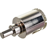 Коронка алмазная по керамике и кафелю с центрирующим сверлом TRIO-DIAMOND 35 мм 400035