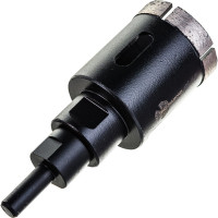 Коронка алмазная по керамограниту TRIO-DIAMOND 45 мм Grand Silver Welding GCB764