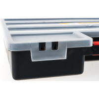 Ящик-органайзер для крепежа XL TOPEX с регулируемыми перегородками 79R160