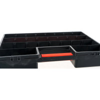 Ящик-органайзер для крепежа XL TOPEX с регулируемыми перегородками 79R160