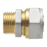 Соединитель патрубок 20х1/2" ц/ш Rvc RC 00659