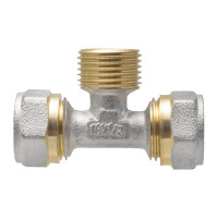 Тройник 16х1/2"х16 ц/ш/ц Rvc RC 00720