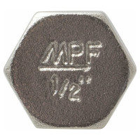 Заглушка на трубу 1/2" в MPF ИС.072283