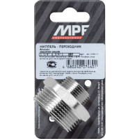 Ниппель - переходник бочонок 1.1/4" х 3/4" н/н MPF ИС.072177