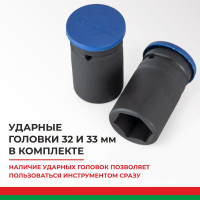 Механический удлиненный гайковерт 32х33 БелАК БАК.00018