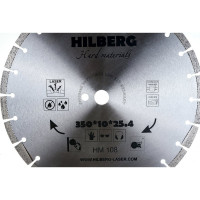 Диск алмазный отрезной Hilberg 350x25.4 Hard Materials Laser HM108
