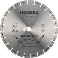 Диск алмазный отрезной Hilberg 350x25.4 Hard Materials Laser HM108