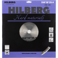Диск алмазный отрезной Hilberg 350x25.4 Hard Materials Laser HM108
