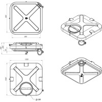 Бак для душа с подогревом Rostok 150л 201.1500.899.1
