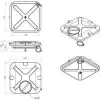 Бак для душа с подогревом Rostok 110л 201.1100.899.1