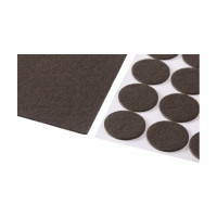 Набор самоклеящихся накладок на мебельные ножки Stayer COMFORT 125 шт, коричневые 40916-H125