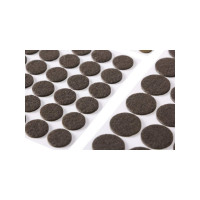 Набор самоклеящихся накладок на мебельные ножки Stayer COMFORT 125 шт, коричневые 40916-H125