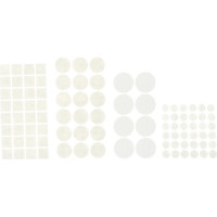 Набор самоклеящихся накладок на мебельные ножки Stayer COMFORT 175 шт, белые 40917-H175