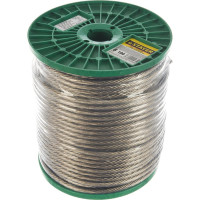 Стальной трос в полимерной оболочке STAYER 8 мм L=100 м 30410-80