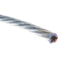 Стальной трос в полимерной оболочке STAYER 8 мм L=100 м 30410-80