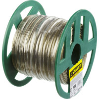 Стальной трос STAYER в полимерной оболочке 2 мм, L=200 м 30410-20