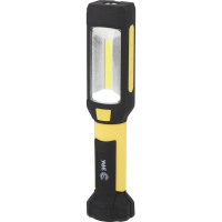 Рабочий фонарь ЭРА Практик 6Вт COB+3Вт, 3xAAA, магнит, крючок, прищепка Б0027823