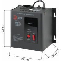 Настенный стабилизатор напряжения ЭРА СННТ-500-Ц Б0020165