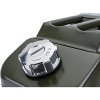 Вертикальная стальная, оцинкованная канистра AUTOPROFI горловина с навинчив. крышкой, перепускной клапан, лейка, 20 литров, 1 4 KAN-300 20L KAN-300 (20L)