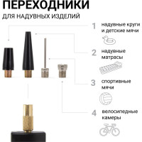 Металлический автомобильный компрессор AUTOPROFI AK-65